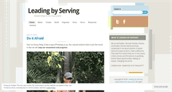 Desktop Screenshot of leadingbyserving.com